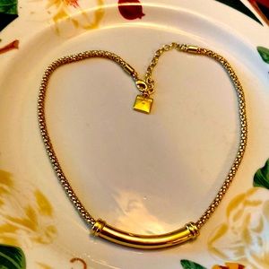 Anne Klein vintage Lion Head signed Choker/Necklace EUC